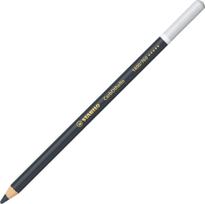 STABILO CarbOthello Kreidestift lampenschwarz, 12er-Pack