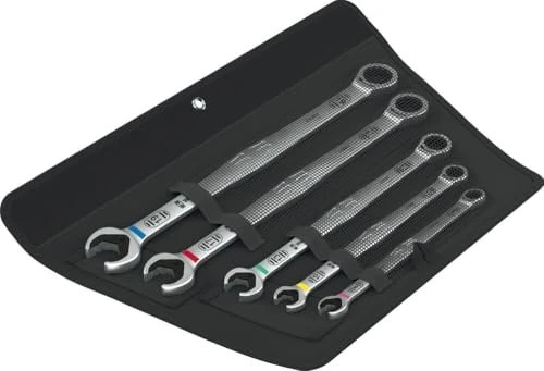 Wera 6007 Joker 5 Set 1 Schraubenschlüsselsatz inkl. Tasche, 5-tlg.