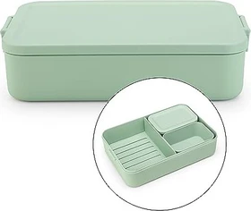 Brabantia Make & Take Bento Lunchbox L Aufbewahrungsbehälter jade green