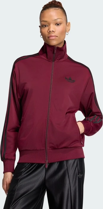 adidas Firebird Track Top Loose Trainingsjacke maroon/black (Damen)