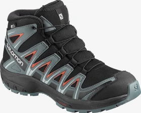 Salomon XA Pro 3D Mid CS WP J black/stormy weather/cherry tomato (Junior)