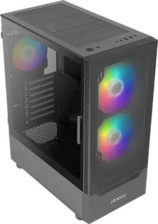 Antec NX410, schwarz, Glasfenster