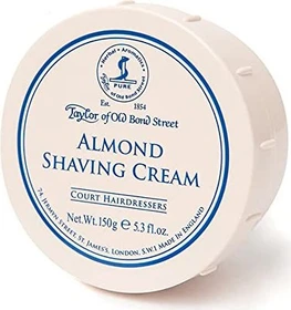 Taylor of Old Bond Street Almond Rasiercreme, 150g