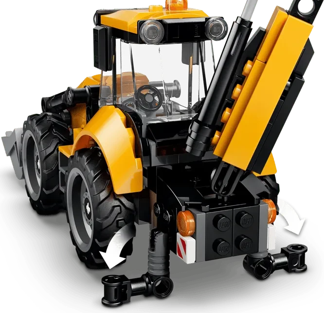 LEGO City - Gelber Baggerlader
