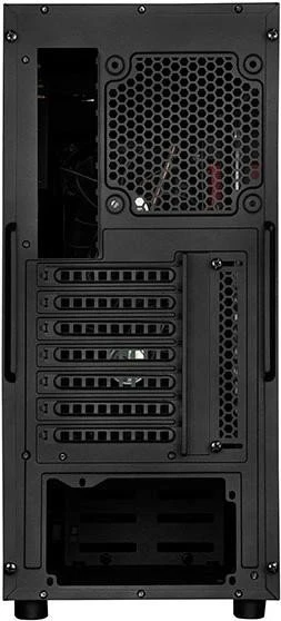 SilverStone Redline Series RL05 rot, Acrylfenster