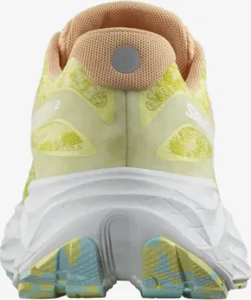 Salomon Aero Glide 2 sunny lime/peach quartz/tanger turquoise (Damen)