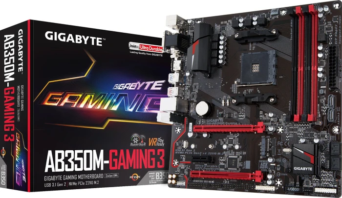 GIGABYTE GA-AB350M-Gaming 3 (AMD AM4)