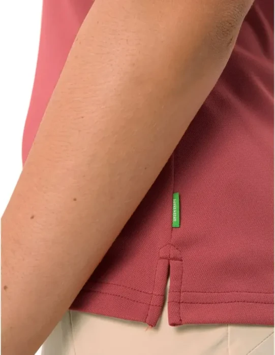 Vaude Essential Poloshirt kurzarm brick (Damen)
