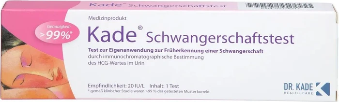 Kade Schwangerschaftstest, 1 St