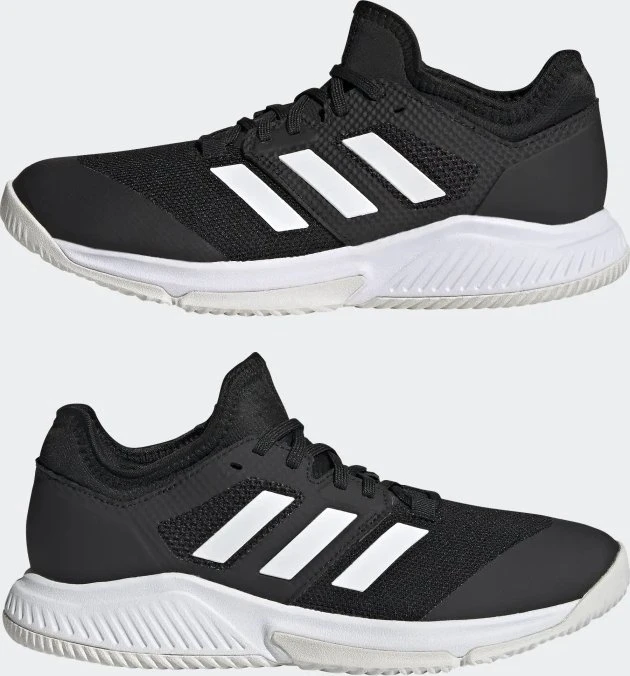 adidas Court Team Bounce core black/cloud white/silver metallic