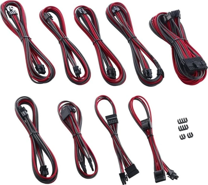 CableMod PRO ModMesh C-Series Cable Kit, AXi, HXi, RM, carbon/rot