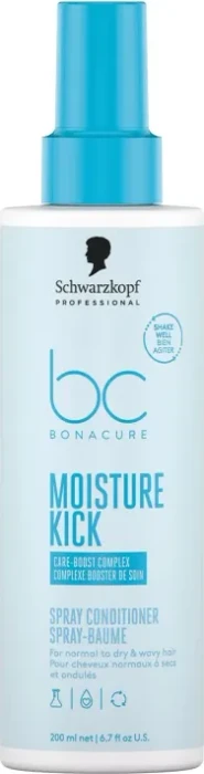Schwarzkopf BC Bonacure Moisture Kick Spray Conditioner, 200ml
