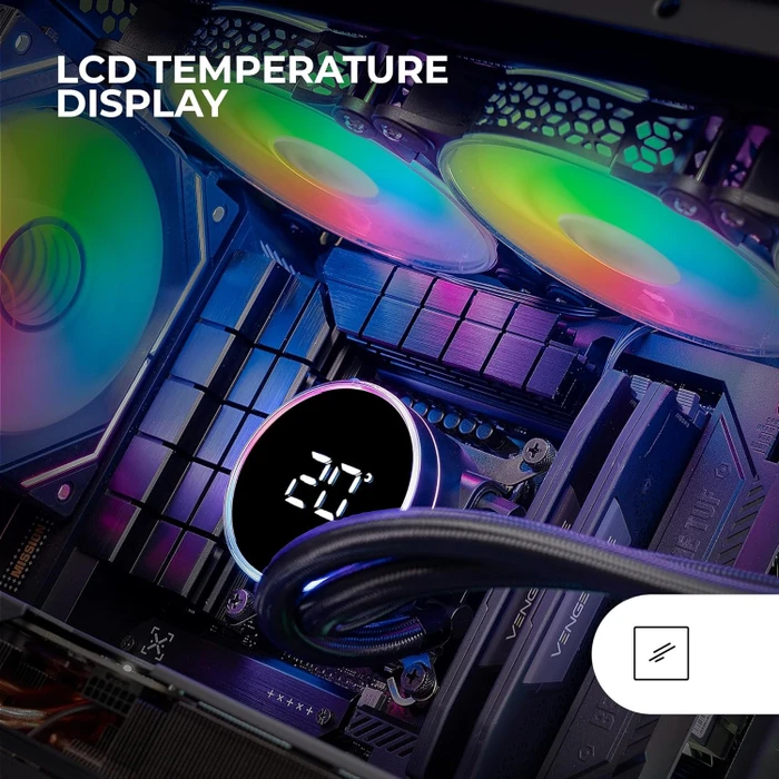 Mars Gaming ML-LCD360 schwarz