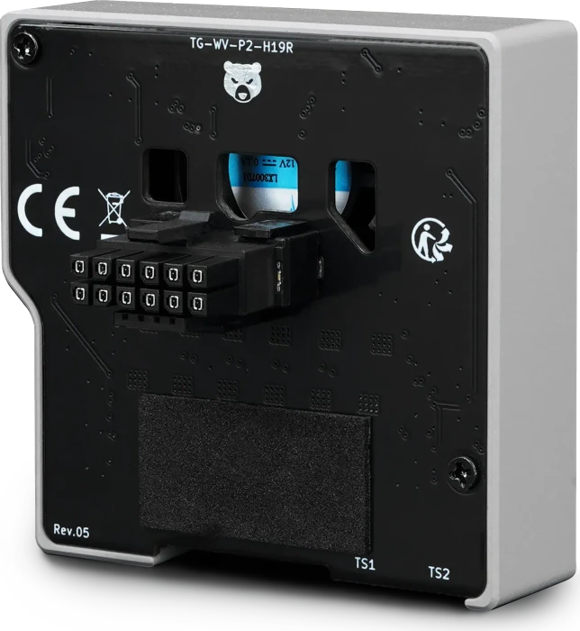Thermal Grizzly WireView Pro II GPU Reverse, 90°, 12V-2x6, Sense-Pins an der Unterseite, White Edition, weiß