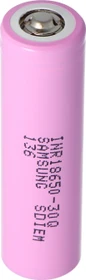 Samsung SDI Li-Ion 18650 3000mAh Button Top