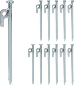 Relaxdays 20cm 12er Set Felsboden Heringe