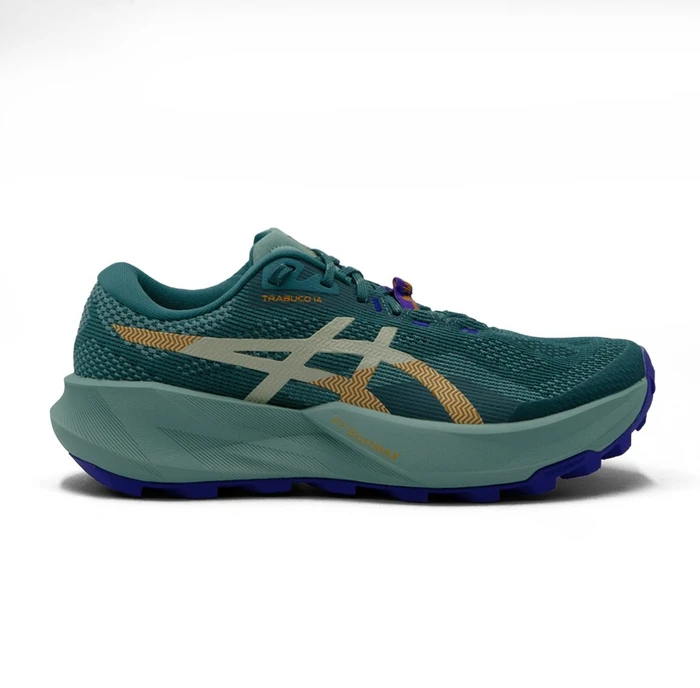 Asics Trabuco 14 foggy teal/radiant amethyst (Damen)