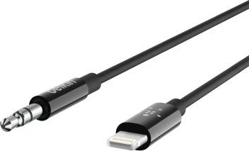 Belkin Adapterkabel 3.5mm-Klinke/Lightning 1.80m schwarz