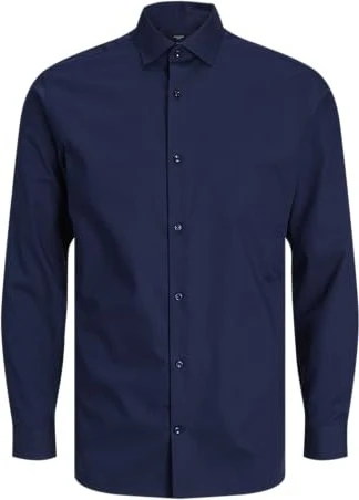Jack & Jones Slim Fit Basic Hemd langarm (Herren)