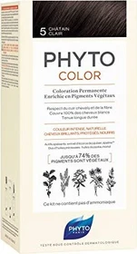 Phyto Color Haarfarbe Kit 5 light brown, 112ml