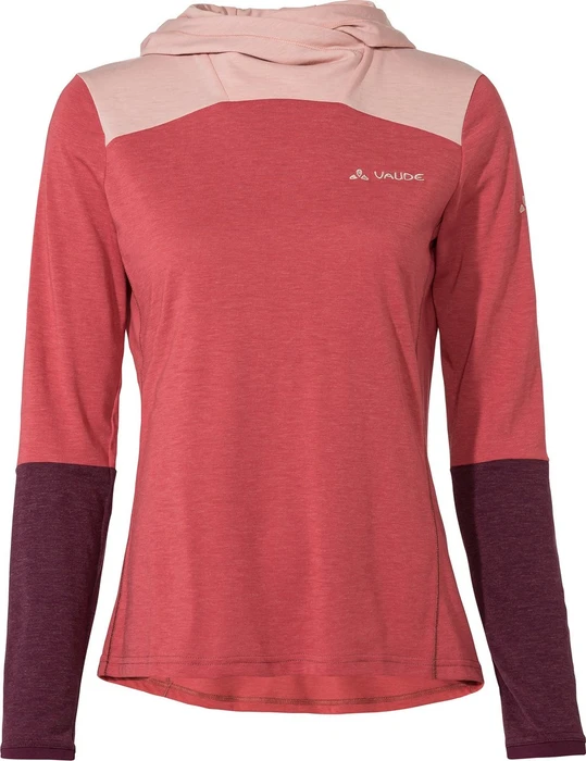 Vaude Tremalzo Trikot langarm brick (Damen)