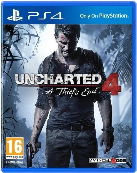Sony PlayStation 4 - 1TB Uncharted 4: A Thief's End Limited Edition Bundle grau/blau
