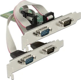DeLOCK 4x seriell, PCIe x1 (89557)