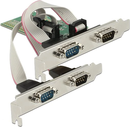 DeLOCK 4x seriell, PCIe x1