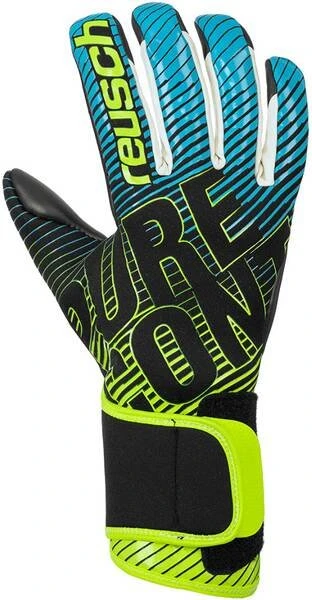 Reusch Pure Contact II R3 Torwarthandschuhe black/fire red