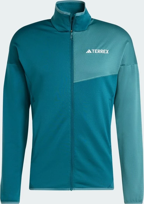 adidas Terrex Xperior Climawarm Light Fleece Jacke mystery green (Herren)