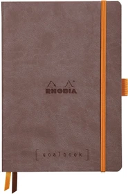 Rhodia Boutique goalbook, A5, punktiert, Softcover, braun, 120 Blatt