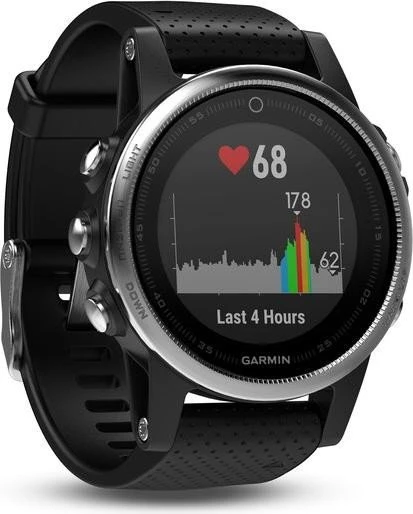 Garmin Fenix 5S silber/schwarz