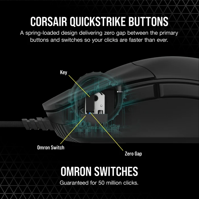 Corsair Gaming Sabre RGB Pro - Champion Series, USB