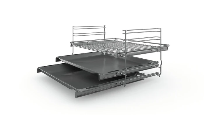 Bosch Serie 6 HKS79U250 Elektroherd mit Glaskeramik-Kochfeld