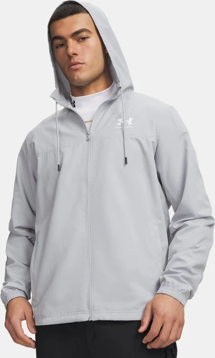 Under Armour Rival Windbreaker Funktionsjacke mod gray/white (Herren)