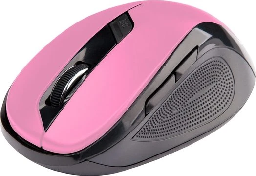C-Tech WLM-02P Wireless Office Mouse rosa/schwarz, USB
