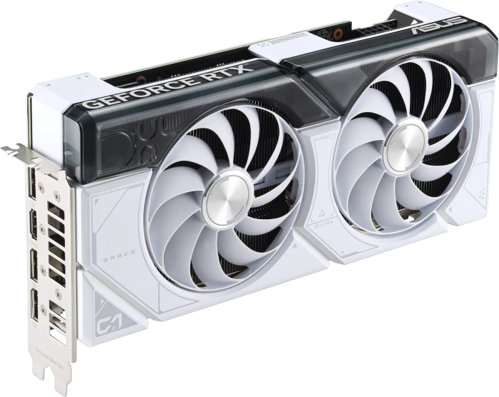 ASUS Dual GeForce RTX 4070 White OC, DUAL-RTX4070-O12G-WHITE, 12GB GDDR6X, HDMI, 3x DP