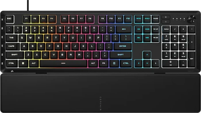 Corsair SKIFF 100 PLUS, schwarz, LEDs RGB, USB, US