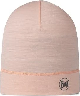 Buff Solid Merino Lightweight Mütze coral