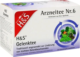 H&S Nr. 6 Gelenktee Arzneitee Beutel, 20 Stück