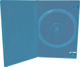MediaRange BluRay-Hülle für 1 Disc, 11mm, blau, 50 Stück