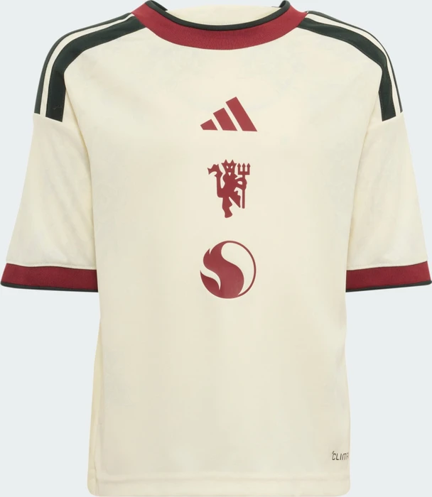 adidas Manchester United 2026/2027 Ausweichausrüstung ivory/jungle ink (Junior)