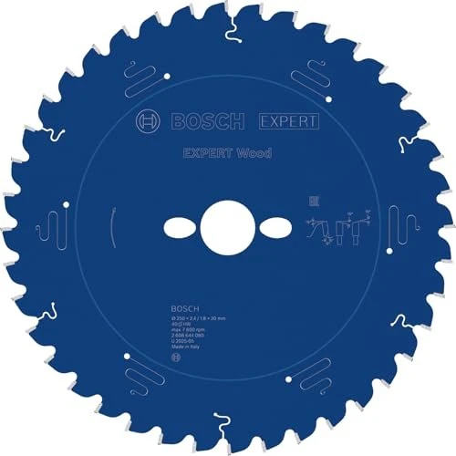 Bosch Professional Expert for Wood Kreissägeblatt 40Z, 250x1.8x30mm, 1 Stück