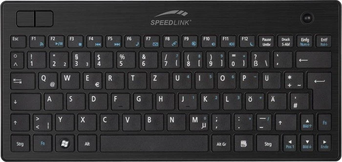 Speedlink Comet Trackball Mini Keyboard, USB, DE