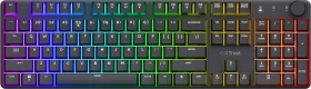 Trust Gaming GXT 866 Torix Wireless, schwarz, LEDs RGB, Huano WHITE, USB, DE