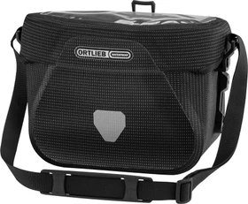 Ortlieb Ultimate High Vis Lenkertasche black reflective