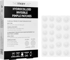 INKEY Hydrocolloid Invisible Pimple Patches, 22 Stück