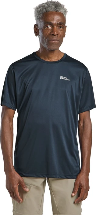 Jack Wolfskin Tech Funktionsshirt kurzarm midnight sky (Herren)