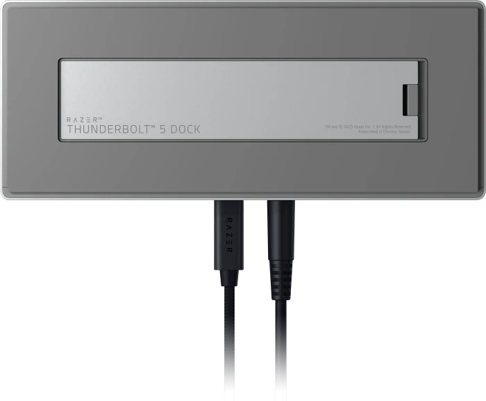 Razer Thunderbolt 5 Dock, weiß, EU, Thunderbolt 5 [Buchse]