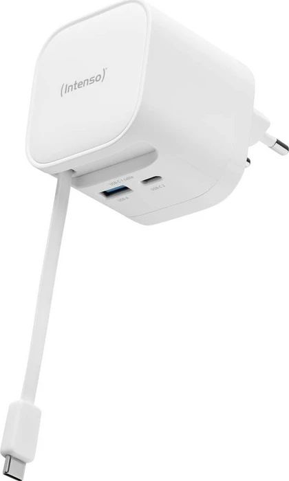 Intenso Power Adapter W65ACIC GaN weiß